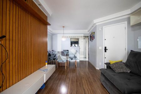 Sala de apartamento para alugar com 3 quartos, 92m² em Jardim Henriqueta, Taboão da Serra