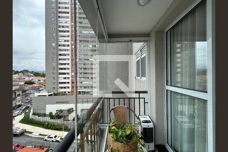 Varanda da Sala de apartamento à venda com 2 quartos, 53m² em Vila Cruz das Almas, São Paulo