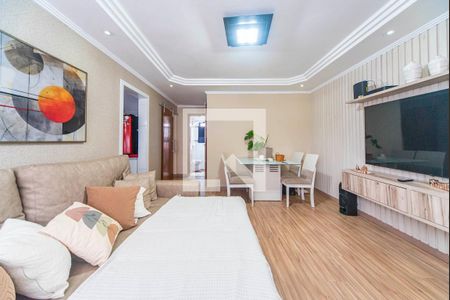 Sala de apartamento à venda com 2 quartos, 67m² em Parque Sao Vicente, Santo André