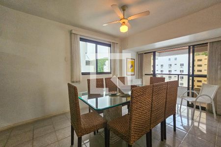 Sala de apartamento para alugar com 3 quartos, 140m² em Barra Funda, Guarujá