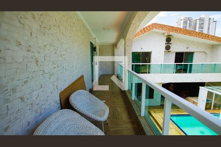 Varanda de casa para alugar com 6 quartos, 600m² em Canto do Forte, Praia Grande