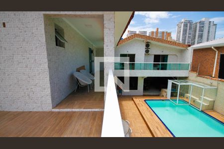 Varanda de casa para alugar com 6 quartos, 600m² em Canto do Forte, Praia Grande