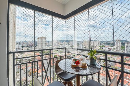 Varanda gourmet de apartamento à venda com 2 quartos, 58m² em Vila Goncalves, São Bernardo do Campo