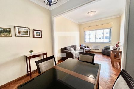 Sala de apartamento para alugar com 3 quartos, 92m² em Copacabana, Rio de Janeiro