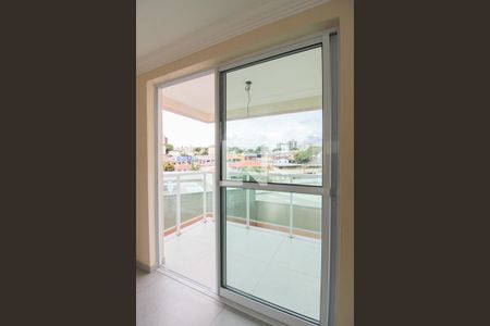 Varanda 1 da Sala de apartamento à venda com 3 quartos, 85m² em Santa Branca, Belo Horizonte