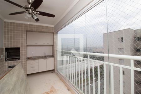 Varanda da Sala de apartamento para alugar com 2 quartos, 86m² em Vila Augusta, Guarulhos