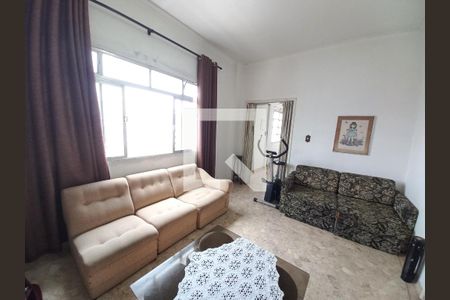 Sala de apartamento para alugar com 3 quartos, 115m² em Boa Vista, São Vicente