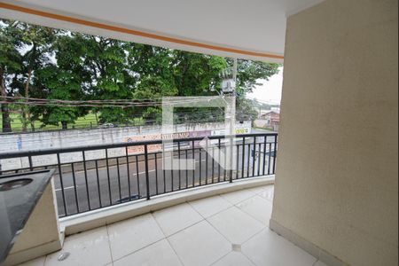 Varanda da Sala de apartamento para alugar com 3 quartos, 90m² em Parque Paduan, Taubaté