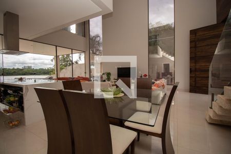 Sala 1 de casa de condomínio para alugar com 4 quartos, 390m² em Smln, Brasília