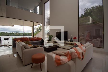 Sala 1 de casa de condomínio para alugar com 4 quartos, 390m² em Smln, Brasília