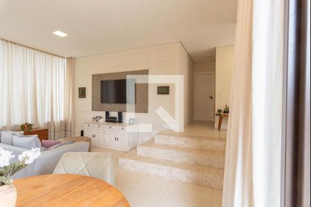 Sala de casa de condomínio para alugar com 3 quartos, 318m² em Jardim Nova Europa, Campinas