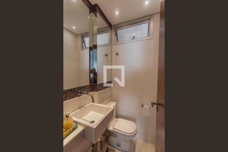 Lavabo na Sala de apartamento para alugar com 3 quartos, 450m² em São Pedro, Belo Horizonte