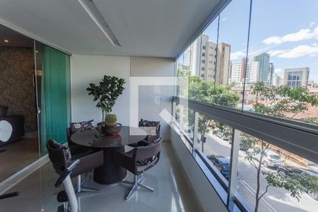 Varanda da Sala de apartamento para alugar com 3 quartos, 450m² em São Pedro, Belo Horizonte