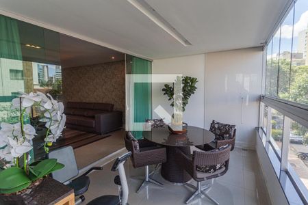 Varanda da Sala de apartamento para alugar com 3 quartos, 450m² em São Pedro, Belo Horizonte
