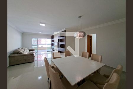 Sala de apartamento para alugar com 5 quartos, 203m² em Vila Caiçara, Praia Grande