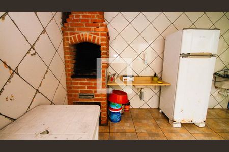 Churrasqueira de casa para alugar com 2 quartos, 166m² em Maracanã, Praia Grande