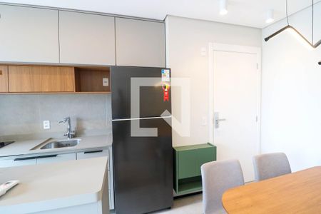 Sala / Cozinha de apartamento à venda com 2 quartos, 45m² em Jardim Caravelas, São Paulo