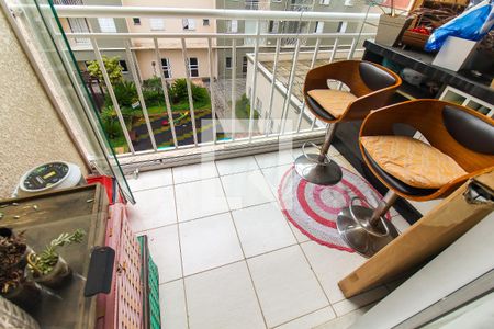 Varanda de apartamento à venda com 3 quartos, 67m² em Vila Jacuí, São Paulo