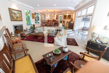 SALA DE ESTAR de casa de condomínio à venda com 4 quartos, 421m² em Jardim Botânico (sousas), Campinas