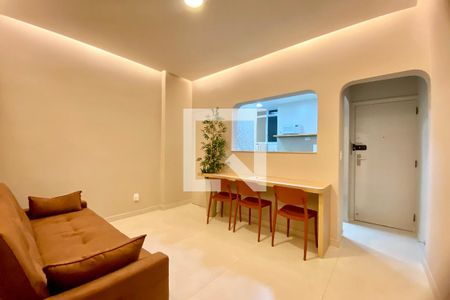 Sala de apartamento para alugar com 1 quarto, 42m² em Copacabana, Rio de Janeiro