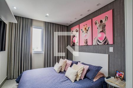 Quarto Suíte de apartamento à venda com 2 quartos, 63m² em Campestre, Santo André