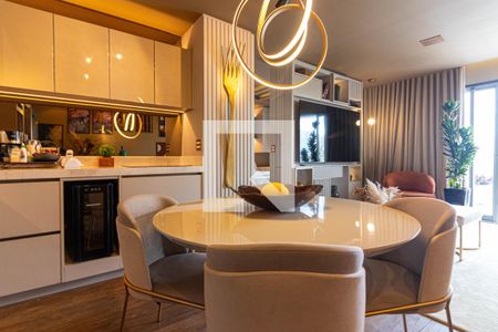 Sala de Jantar de apartamento para alugar com 1 quarto, 92m² em Vila Nova Conceição, São Paulo