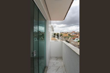 Varanda da Suíte de apartamento à venda com 2 quartos, 98m² em Jardim Leblon, Belo Horizonte