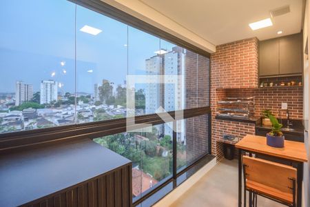 Varanda gourmet de apartamento à venda com 2 quartos, 58m² em Vila Dusi, São Bernardo do Campo