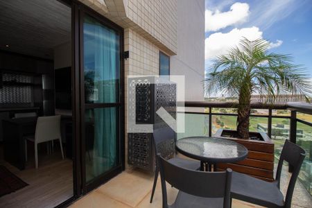 Sacada de apartamento para alugar com 1 quarto, 45m² em Quadra 5, Brasília