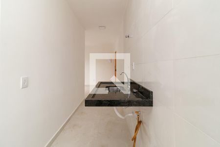 Sala/Cozinha de casa de condomínio para alugar com 2 quartos, 41m² em Vila Isolina Mazzei, São Paulo
