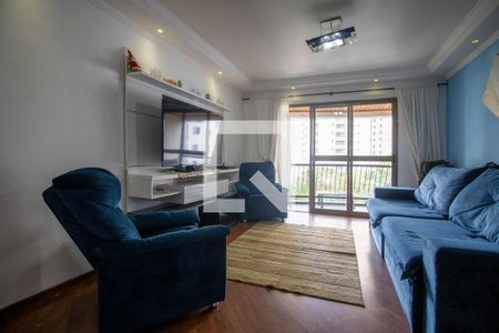 Sala de apartamento à venda com 4 quartos, 120m² em Chácara Agrindus, Taboão da Serra