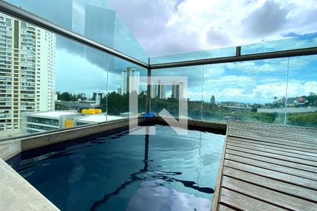 Piscina de apartamento à venda com 3 quartos, 218m² em Vila da Serra, Nova Lima