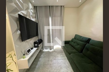 Sala de apartamento para alugar com 2 quartos, 56m² em Jardim Barbacena, Cotia
