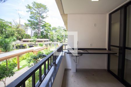 Varanda da Sala de apartamento para alugar com 2 quartos, 69m² em Parque Campolim, Sorocaba