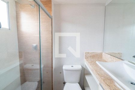 Banheiro da Suíte de apartamento para alugar com 3 quartos, 88m² em Vila Campestre, São Paulo