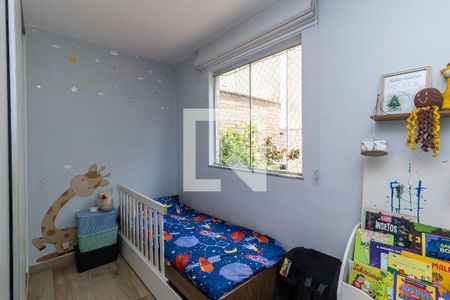 Quarto 1 de apartamento à venda com 2 quartos, 90m² em Jardim Atlântico, Belo Horizonte