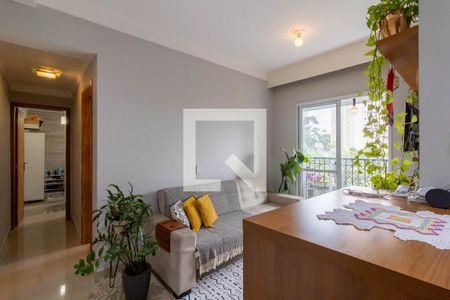 Sala de apartamento à venda com 2 quartos, 53m² em Vila Augusta, Guarulhos