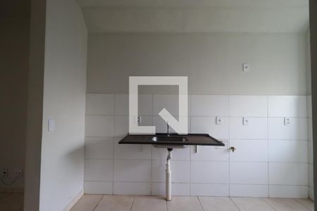 Cozinha de apartamento para alugar com 2 quartos, 43m² em Jardim Heitor Rigon, Ribeirão Preto
