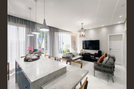 Sala de Lazer e Churrasqueira de casa de condomínio à venda com 3 quartos, 232m² em Recanto Quarto Centenario, Jundiaí