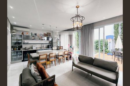 Sala de Lazer e Churrasqueira de casa de condomínio à venda com 3 quartos, 232m² em Recanto Quarto Centenario, Jundiaí