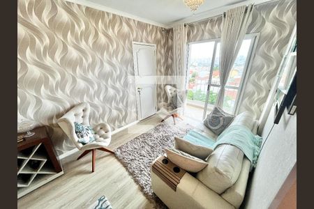 Sala de apartamento à venda com 3 quartos, 81m² em Vila Barbosa, São Paulo