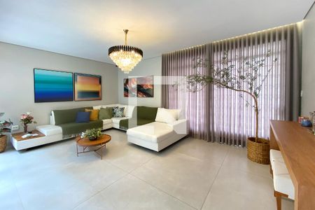 Sala de casa à venda com 3 quartos, 429m² em Lagoinha, Belo Horizonte