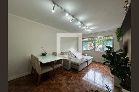 Sala de apartamento para alugar com 3 quartos, 85m² em Vila Romana, São Paulo