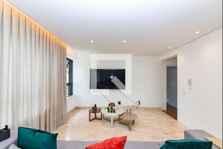 Sala de apartamento à venda com 4 quartos, 194m² em Vila da Serra, Nova Lima