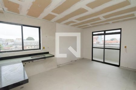 Sala e Cozinha de apartamento para alugar com 4 quartos, 156m² em Inconfidentes, Contagem