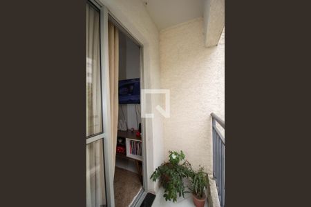 Varanda da Sala de apartamento à venda com 2 quartos, 47m² em Vila Palmeiras, São Paulo