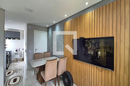 Sala de apartamento à venda com 2 quartos, 43m² em Jardim Rossin, Campinas