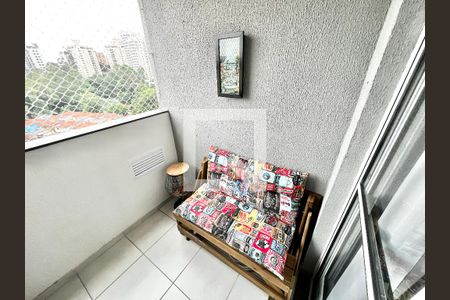 Varanda da Sala de apartamento à venda com 2 quartos, 40m² em Imirim, São Paulo