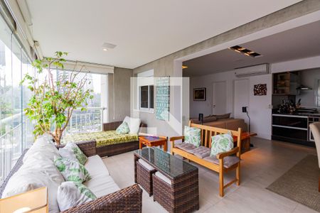 Varanda de apartamento à venda com 2 quartos, 96m² em Várzea de Baixo, São Paulo