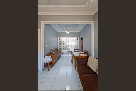 Sala de casa de condomínio para alugar com 3 quartos, 123m² em Jardim Imperador, Praia Grande